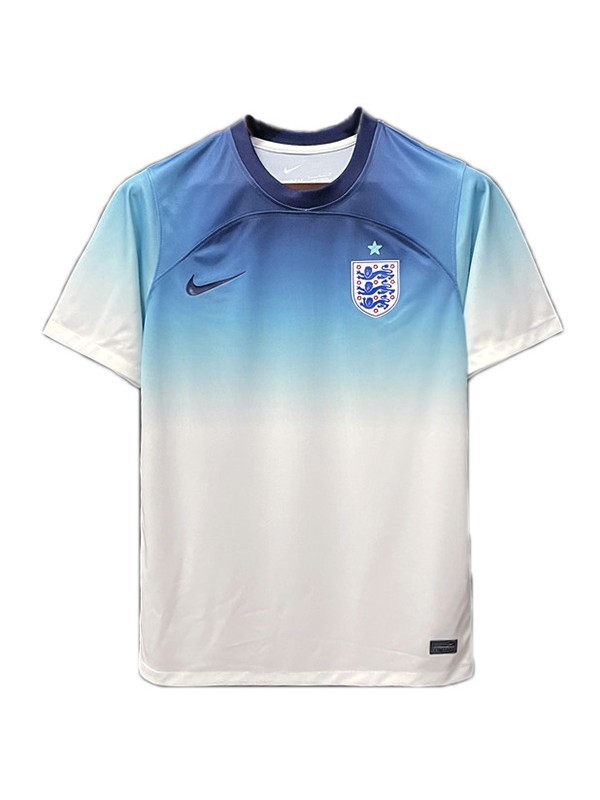England versione speciale maglia da calcio divisa da calcio da uomo kit sportivo da calcio bianco blu top maglia 2022